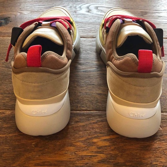 Chloe Sonnie low top sneakers “earthy red” - Picture 4 of 8